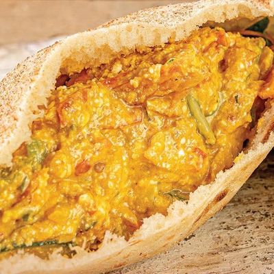 Alexandrian Fava Bean Sandwich