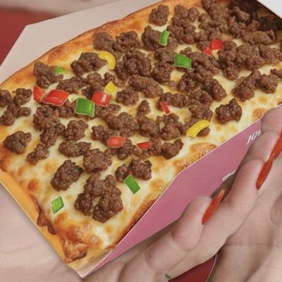 Cheeseburger Pizza
