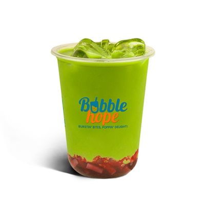 Matcha Strawberry Boba