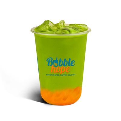 Matcha Mango Boba