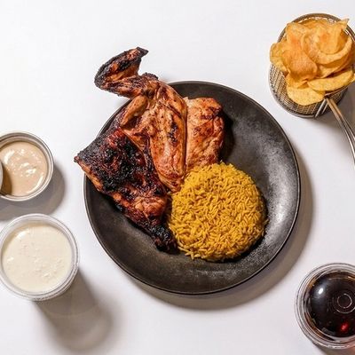 Half Grilled Chicken Meal