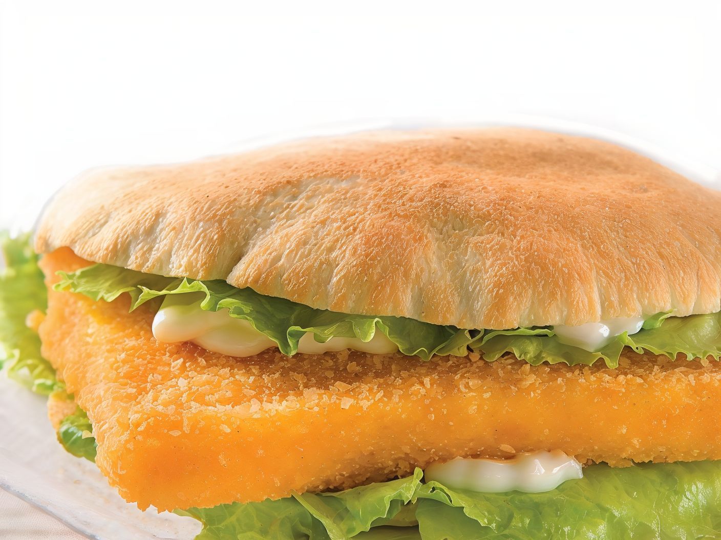 Turkish Fried Cheese Sandwich Large Syrian Bread