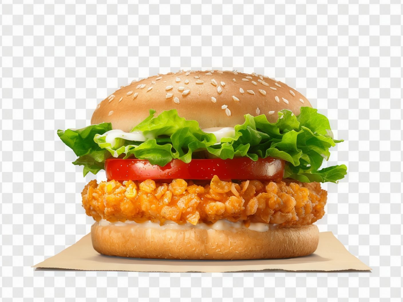 Maria El Molok Crispy Chicken Sandwich