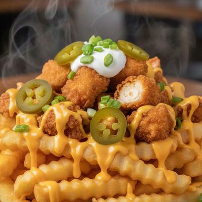 King Potatoes Cheddar Sauce