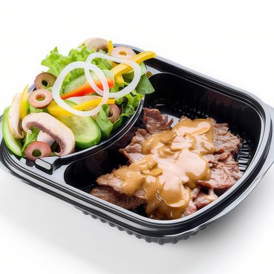 Steak & Cheese Mushroom Meal