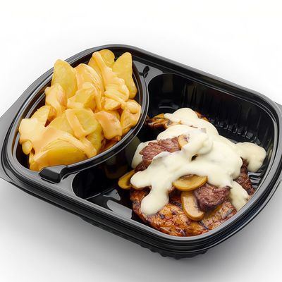 Steak and Chicken Meal
