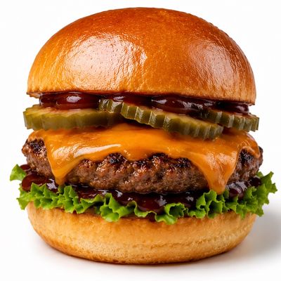 Mini BBQ Cheese Burger