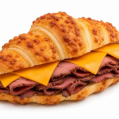 Smoked Beef & Cheese Mini Croissant