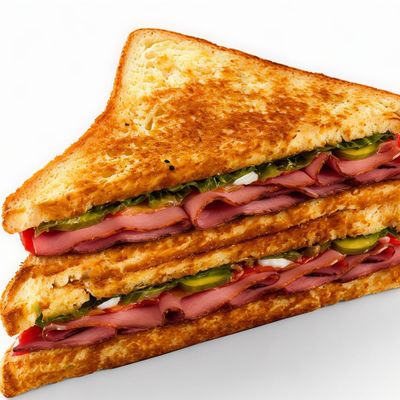 Smoked Beef Cheese Toast