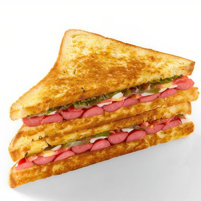 FrankFurter Beef Cheese Toast