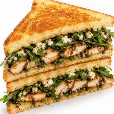 Chicken Rocca Toast