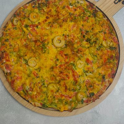 Oriental Pizza with Vegetables