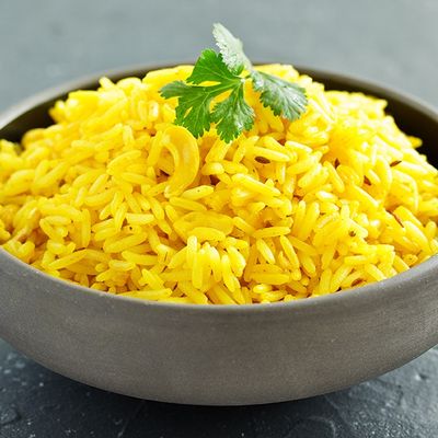 طبق أرز بسمتي