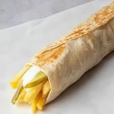 هوت دوغ مقرمش، بطاطس مقلية بالجبن