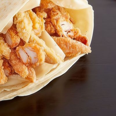 strips and shish crepe