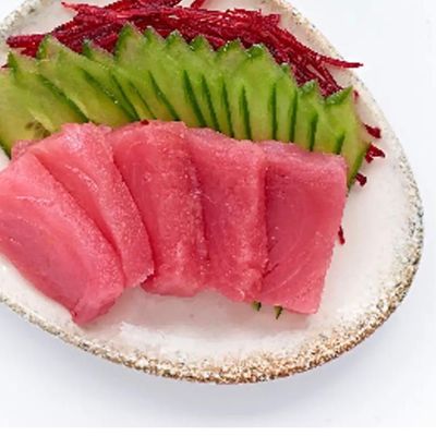 Fresh tuna sashimi