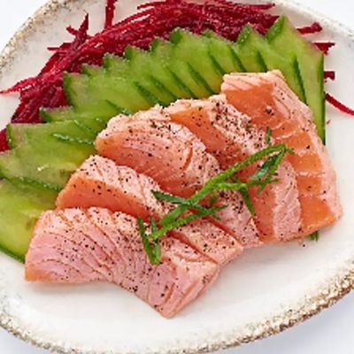 Sashimi Tataki Salmon