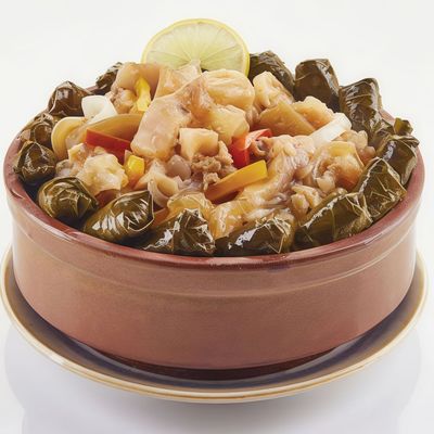 Knuckles With Vine Leaves Casserole