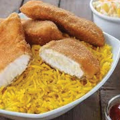 pane with rice