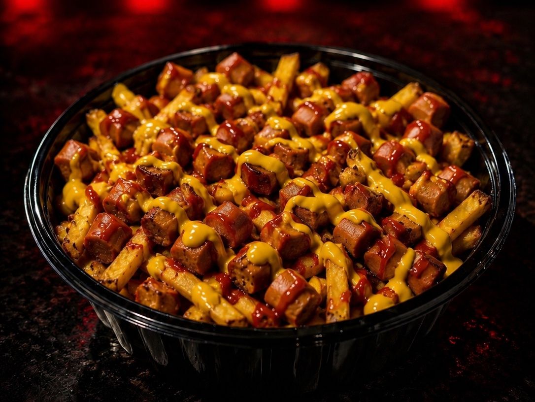 Loaded French Fries with Hot Dog