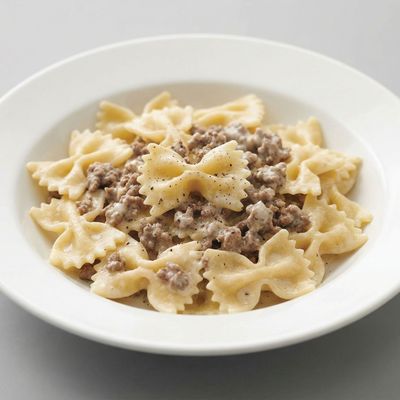 meat Pasta (White Sauce)