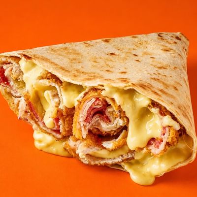 Cordon Bleu and Cheese Crepe