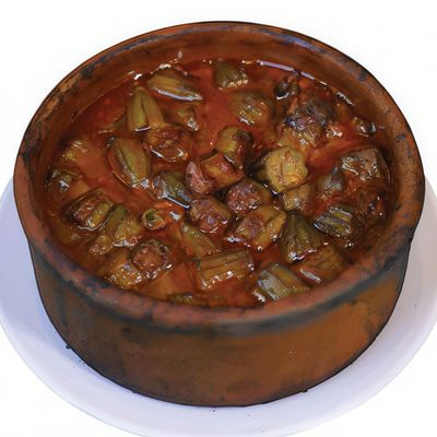 Plain Okra Casserole