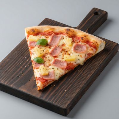 Smoked Turkish Pizza Slice