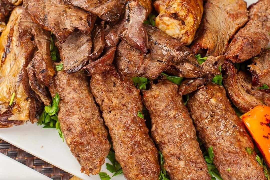 Half kilo mixed kebab and kofta