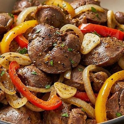 Half a kilo of liver and Giblets