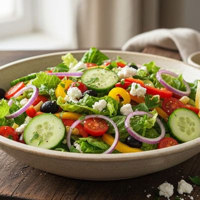 Medium Green Salad Plate