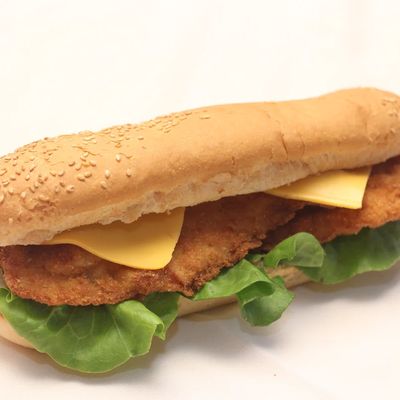 Escalope Sandwich with French Bread
