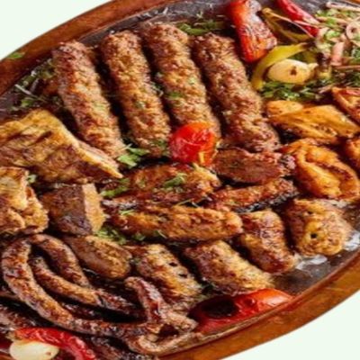 نصف خروف مشكل