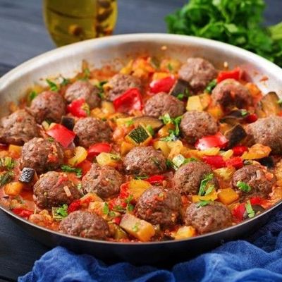 Oven Kofta Meat Tray (person)