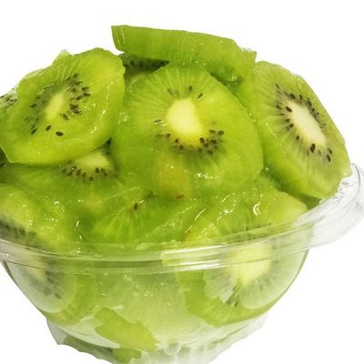 Kiwi Fruit Slices Ice Cream Bowl
