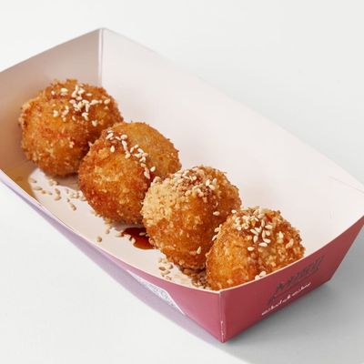 Popcorn crab and tempura