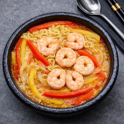 Shrimp Noodles (Soup)