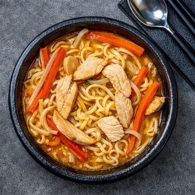 Chicken Noodles ( soup )