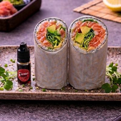 Salmon Burrito