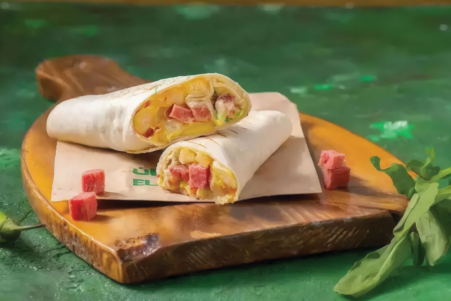 Hot Dog Potato Roll spicy