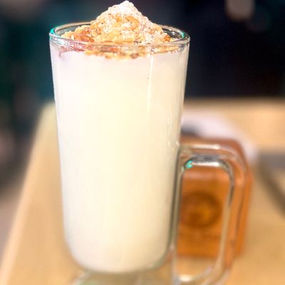Sahlab With Nuts