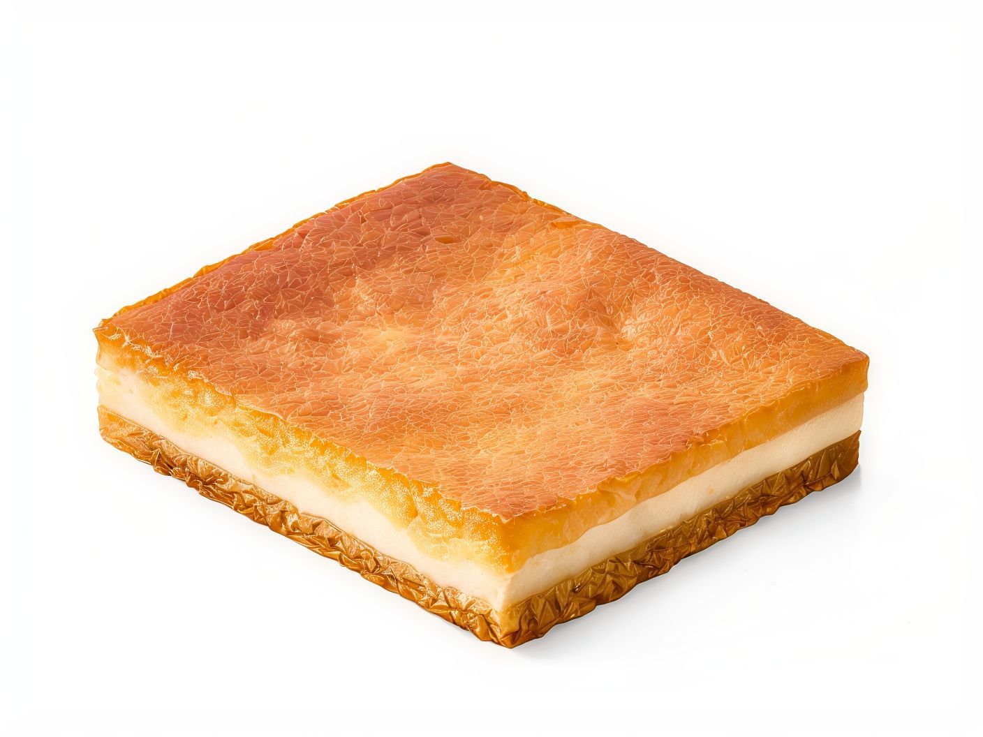 Turkish Basbousa with cream