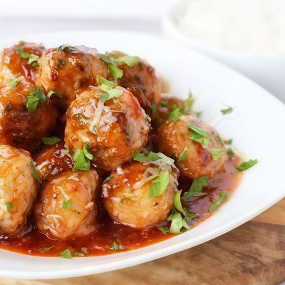 Shrimp Meatballs.