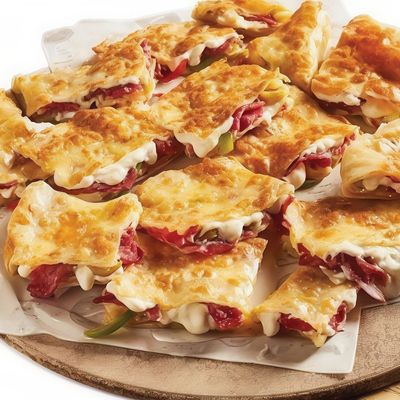 Chicken Pastrami Kiri Pie