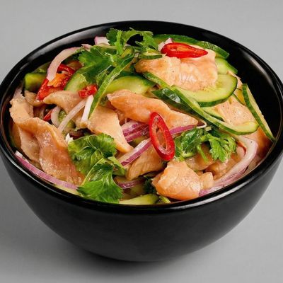 Salmon Ceviche Salad