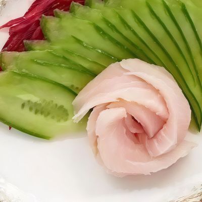 White fish sashimi