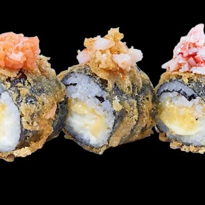 Salmon Fried Gunkhan