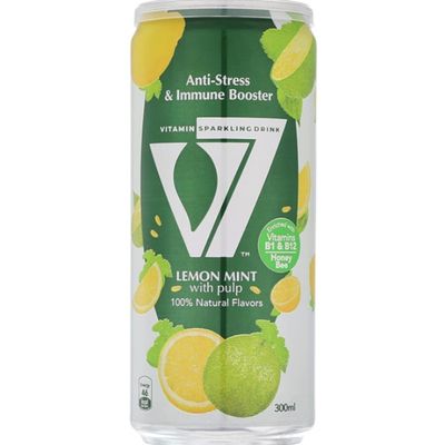 V7 Sparkling Lemon Mint Flavor