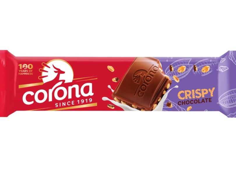 Small crispy chocolate corona