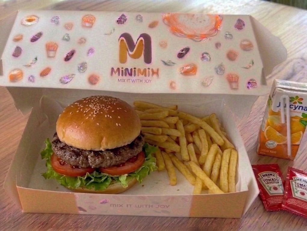 Beef Burger Meal